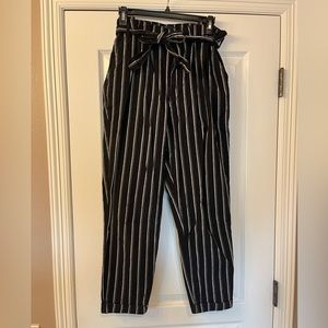 Stripped Hollister pants